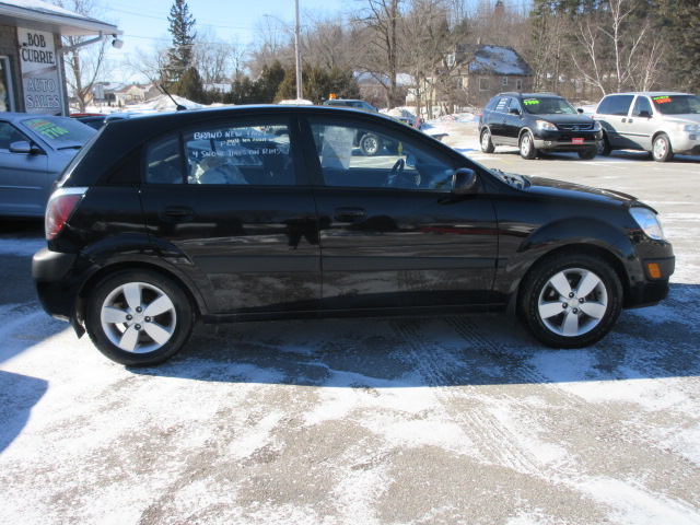 08 Kia Rio 5 Hatchback Black In Color 19 Bob Currie Auto Sales